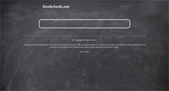 Desktop Screenshot of blenderheads.com