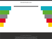 Tablet Screenshot of blenderheads.com